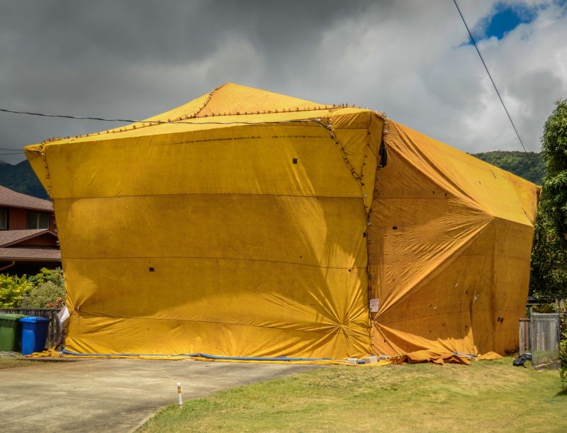 Fumigation Tent Setup